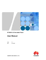 Huawei ETP4830-A1 User Manual preview