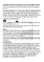 Preview for 2 page of Huawei ETS-2 User Manual