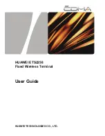 Huawei ETS2258 User Manual preview