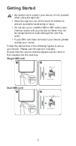 Предварительный просмотр 3 страницы Huawei FRL-L21 Quick Start Manual