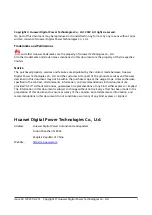 Preview for 2 page of Huawei FusionCol8000-E24 User Manual