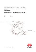 Preview for 1 page of Huawei FusionDC1000A Maintenance Manual