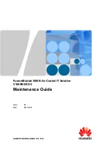 Huawei FusionModule 1000 Maintenance Manual предпросмотр