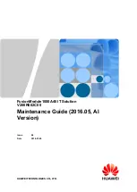 Preview for 1 page of Huawei FusionModule 1000A40 Maintenance Manual
