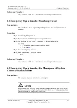 Preview for 187 page of Huawei FusionModule 1000A40 Maintenance Manual