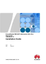 Preview for 1 page of Huawei FusionModule1000A20 Installation Manual