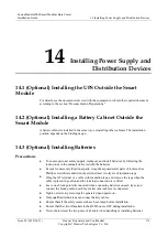 Предварительный просмотр 185 страницы Huawei FusionModule2000 V500R003C10 Installation Manual