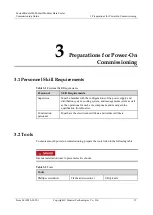 Предварительный просмотр 22 страницы Huawei FusionModule5000 Commissioning Manual