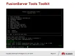 Preview for 40 page of Huawei FusionServer Pro G5500 Routine Maintenance