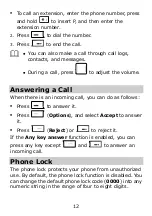 Preview for 12 page of Huawei G1157 User Manual