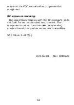 Preview for 28 page of Huawei G1157 User Manual