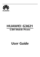 Huawei G3621 User Manual preview