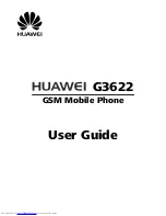 Huawei G3622 User Manual preview