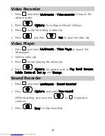 Preview for 22 page of Huawei G5000 Manual