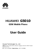 Huawei G5010 User Manual preview