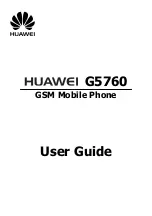 Preview for 1 page of Huawei G5760 User Manual