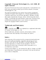 Preview for 2 page of Huawei G7002 User Manual
