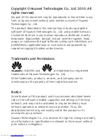 Preview for 2 page of Huawei G7010 User Manual