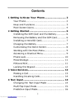 Preview for 2 page of Huawei G7205 User Manual