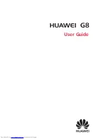 Huawei G8 User Manual preview