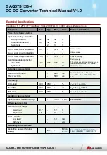 Preview for 4 page of Huawei GAQ37S12B-4 Technical Manual