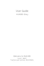 Huawei GLORY H868C User Manual preview