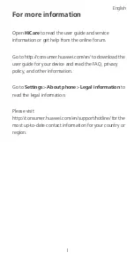 Preview for 5 page of Huawei GR3 2017 Quick Start Manual