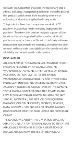 Preview for 12 page of Huawei H891L Quick Start Manual