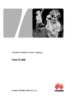 Huawei HG552a1 User Manual preview