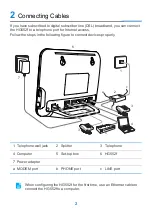 Preview for 2 page of Huawei HG552f Quick Start Manual