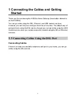 Preview for 6 page of Huawei HG630a User Manual