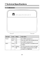 Предварительный просмотр 26 страницы Huawei HG658 User Manual