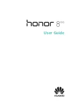 Huawei Honor 8 User Manual preview