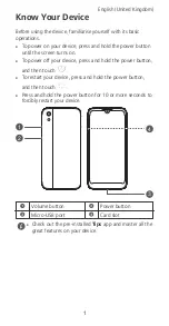Предварительный просмотр 5 страницы Huawei Honor 8S Quick Start Manual