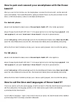 Preview for 3 page of Huawei HONOR Band 5 User Manual