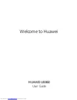 Huawei Honor U8860 User Manual preview