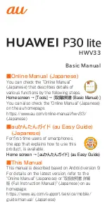 Huawei HWV33 Basic Manual preview