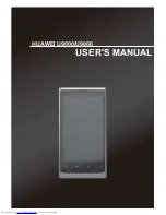 Предварительный просмотр 1 страницы Huawei Ideos X6 User Manual