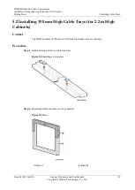 Предварительный просмотр 99 страницы Huawei IDS2000 Dual-Row Aisle Containment Installation Manual