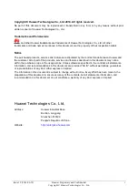 Preview for 2 page of Huawei IPC1801-Z36 User Manual