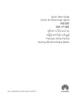 Huawei KLVL-WDH9 Quick Start Manual предпросмотр