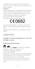 Preview for 17 page of Huawei LYO-L01 Quick Start Manual