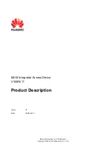 Предварительный просмотр 1 страницы Huawei M200 Product Description