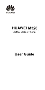 Preview for 1 page of Huawei M328 User Manual