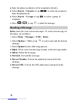 Preview for 26 page of Huawei M750 User Manual