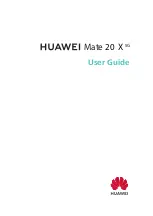 Preview for 1 page of Huawei Mate 20X 5G User Manual