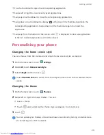 Предварительный просмотр 27 страницы Huawei MATE S User Manual