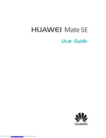 Preview for 1 page of Huawei Mate SE User Manual