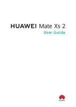 Huawei Mate Xs 2 User Manual preview