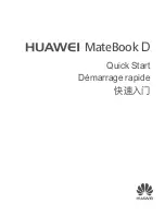 Huawei MateBook D Quick Start Manual preview